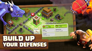 Snímek obrazovky aplikace Clash of Clans