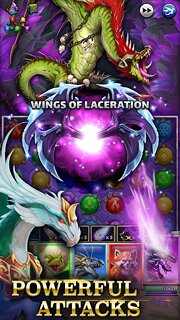 Snímek obrazovky aplikace Empires & Puzzles: Match-3 RPG