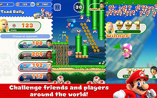 Super Mario Run - snímek obrazovky