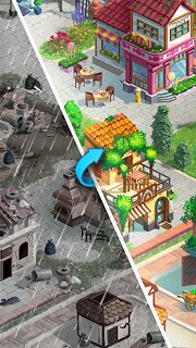 Snímek obrazovky aplikace Travel Town - Merge Adventure