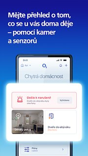 Snímek obrazovky aplikace O2 Smart Box