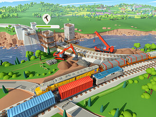 Train Station 2: Rail Tycoon & Strategy Simulator - snímek obrazovky