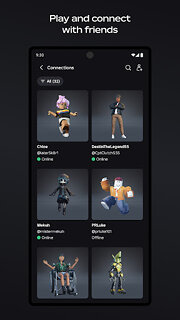 Snímek obrazovky aplikace Roblox