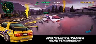 Snímek obrazovky aplikace Static Shift Racing