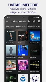 O2 Knihovna - snímek obrazovky