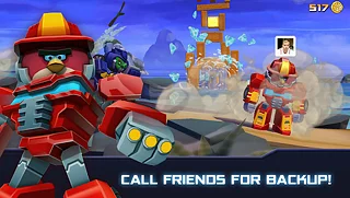 Angry Birds Transformers - snímek obrazovky