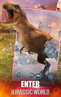 Jurassic World Alive - snímek obrazovky