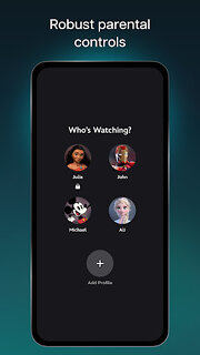 Snímek obrazovky aplikace Disney+