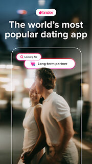 Snímek obrazovky aplikace Tinder