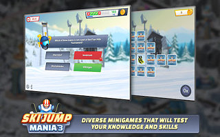 Ski Jump Mania 3 - snímek obrazovky
