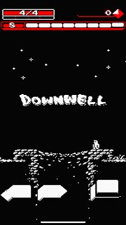 Snímek obrazovky aplikace Downwell