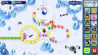 Snímek obrazovky aplikace Bloons Adventure Time TD