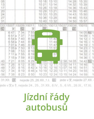 Jízdní řády autobusy